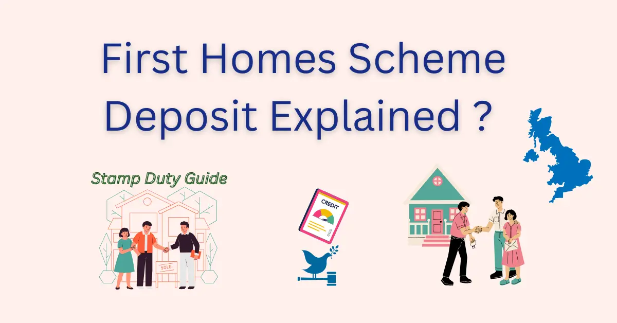 First Homes Scheme deposit guide for UK first-time buyers